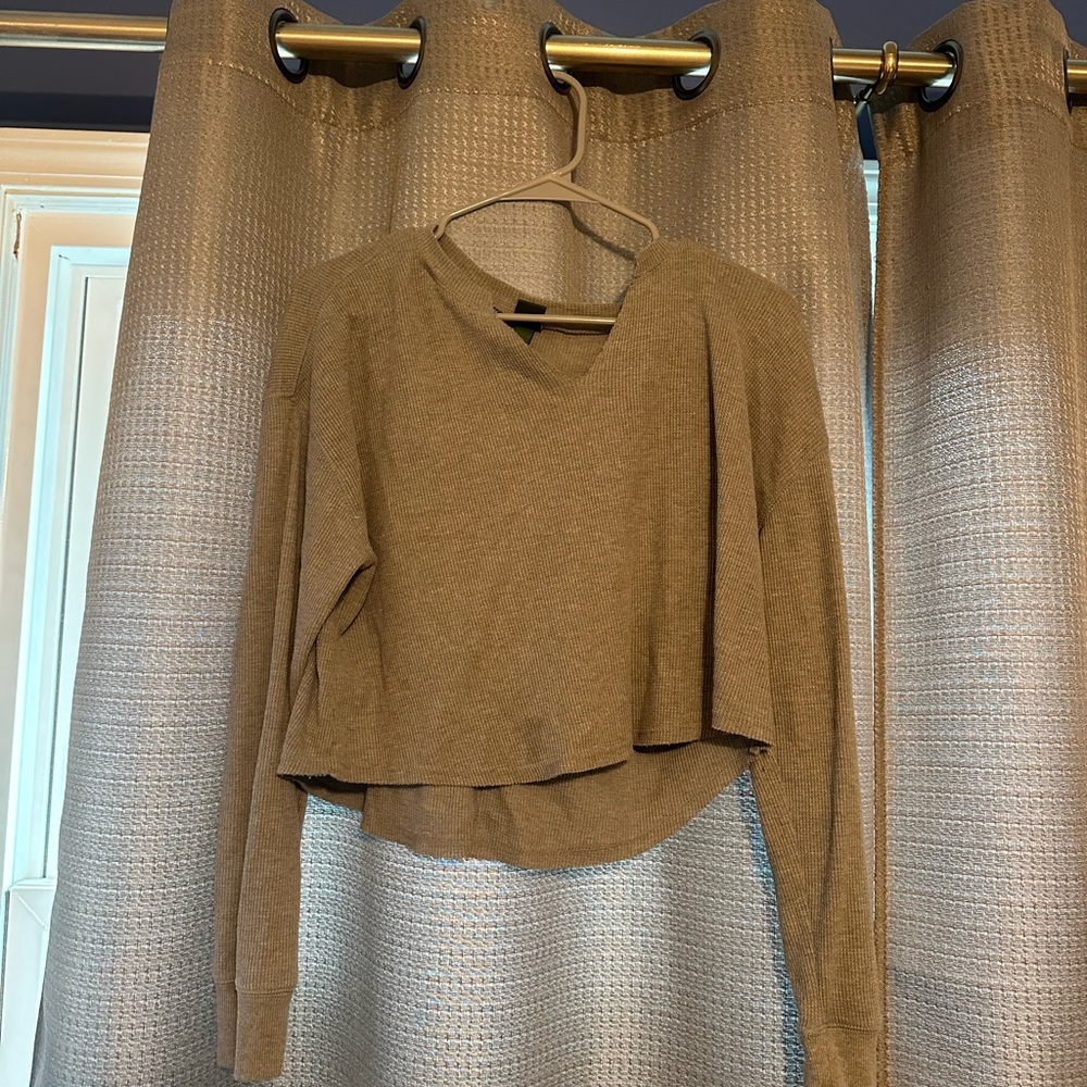 Sweater with v neck